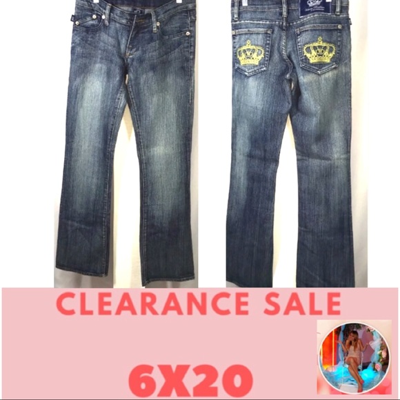 Victoria Beckham Denim - 6X20 VICTORIA BECKHAM  Denim Embellish Jean SZ26